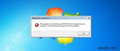 외부 웹사이트에서 누락된 .dll 파일을 다운로드하면 안 되는 이유