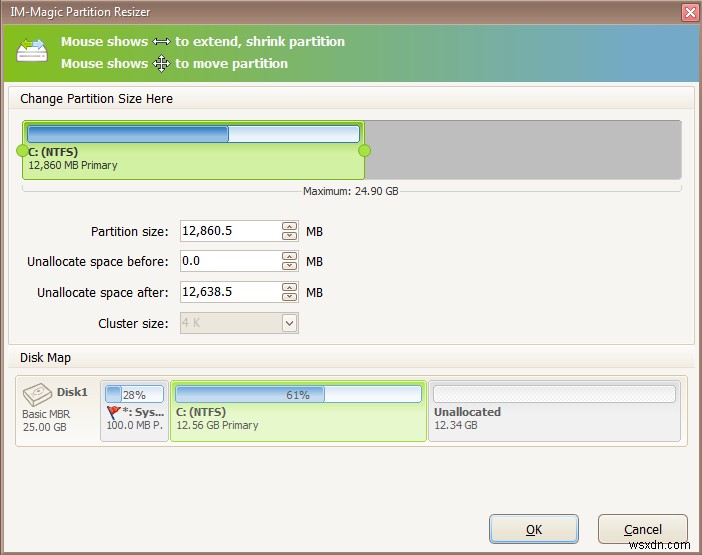 IM-Magic Partition Resizer 심층 리뷰: 데이터 손실 없는 윈도우 파티션 관리 도구