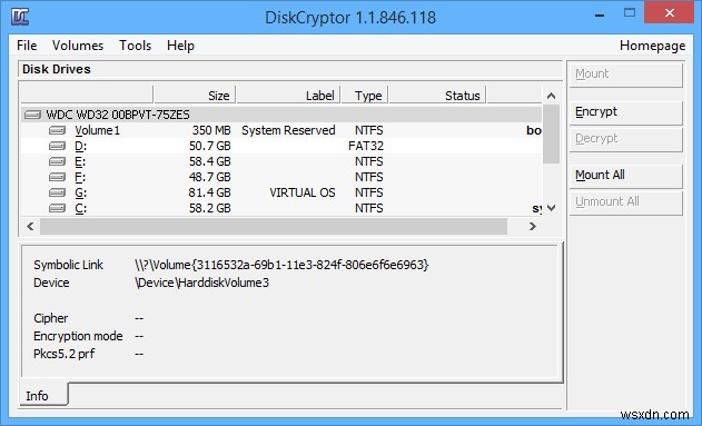 윈도우 파티션 암호화, DiskCryptor(디스크크립터) 사용법 완벽 가이드