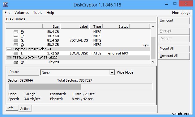 윈도우 파티션 암호화, DiskCryptor(디스크크립터) 사용법 완벽 가이드