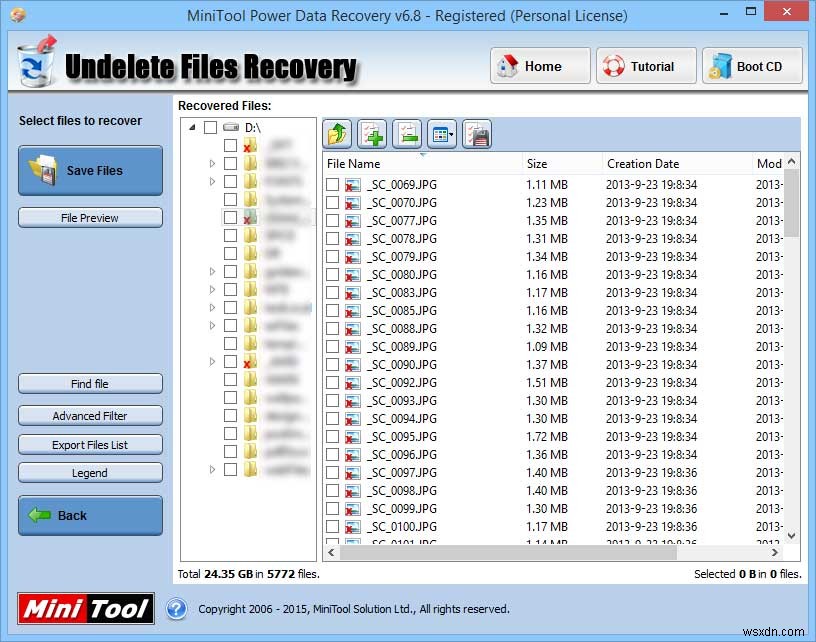 MiniTool Power Data Recovery로 삭제된 파일 복구하기 – 완벽 가이드