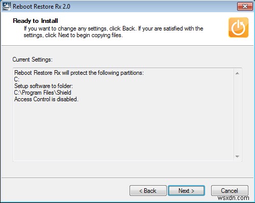 Reboot Restore Rx – 재부팅만 하면 Windows 시스템이 자동으로 복원되는 무료 프로그램