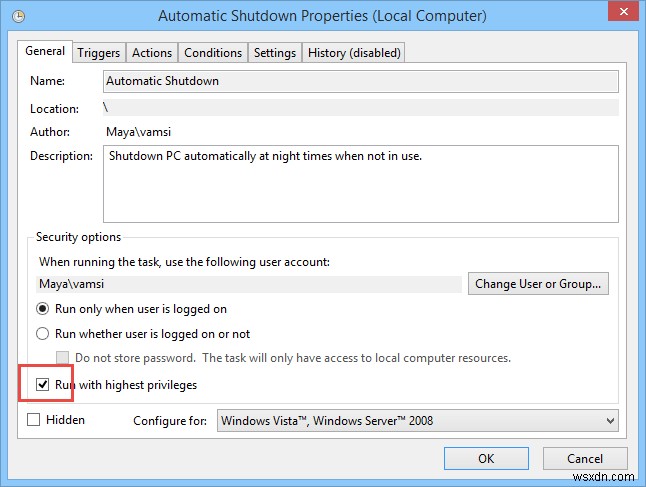 Windows PC를 밤에 자동으로 종료하도록 설정하는 방법