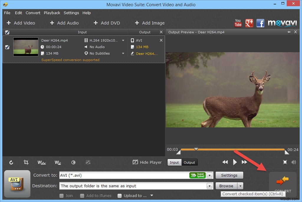Movavi Video Suite – Windows용 올인원 영상 편집 툴킷