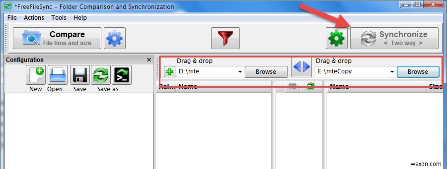 Windows에서 FreeFileSync로 파일과 폴더 손쉽게 동기화하는 방법