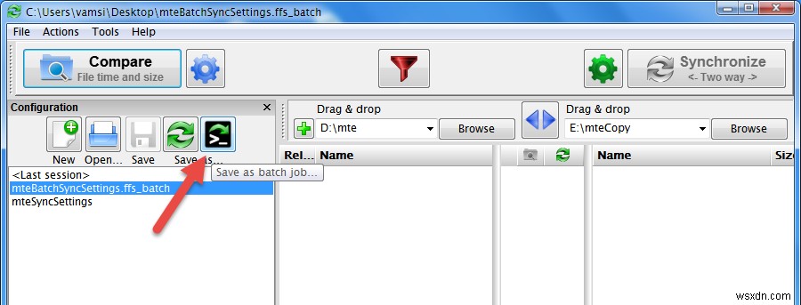 Windows에서 FreeFileSync로 파일과 폴더 손쉽게 동기화하는 방법