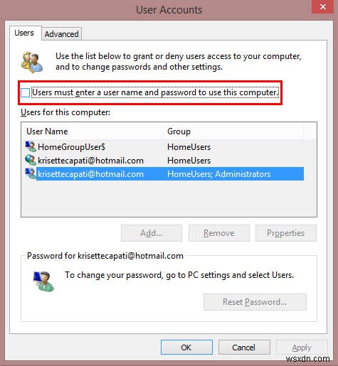 Windows 8 부팅 후 로그인 화면 자동으로 건너뛰는 방법