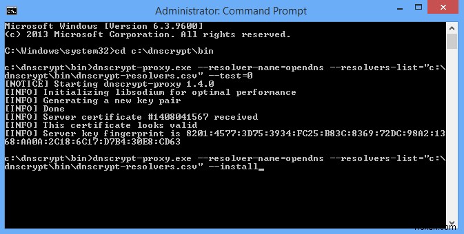 Windows에서 DNSCrypt로 DNS 트래픽 암호화하는 방법: 단계별 완벽 가이드
