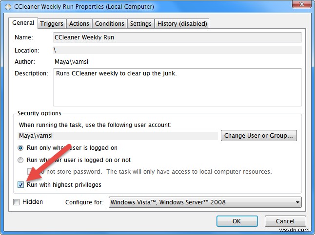 Windows 작업 스케줄러로 CCleaner 자동 실행 예약하는 방법
