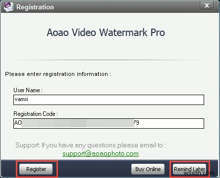 Aoao Video Watermark Pro 리뷰: 초간단 동영상 워터마크 삽입 프로그램 + 라이선스 키 경품 이벤트