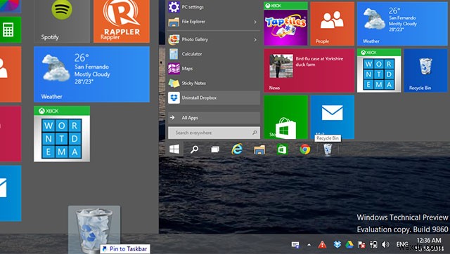 Windows 10의 숨겨진 기능 총정리: 기술 미리보기 버전에서 발견한 유용한 팁