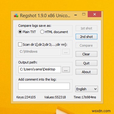 Regshot으로 Windows 레지스트리 변경 사항 손쉽게 추적하는 방법