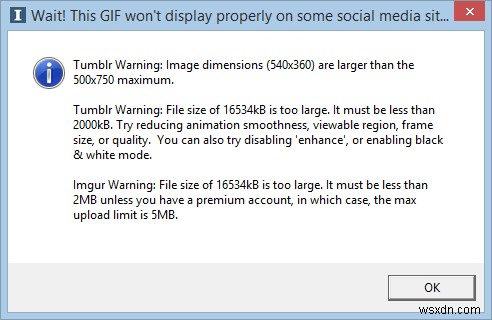 Instagiffer – Windows에서 무료로 GIF를 만드는 강력한 소프트웨어