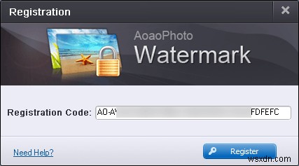 Aoao 사진 워터마크 – 몇 번의 클릭으로 사진에 워터마크를 쉽고 빠르게