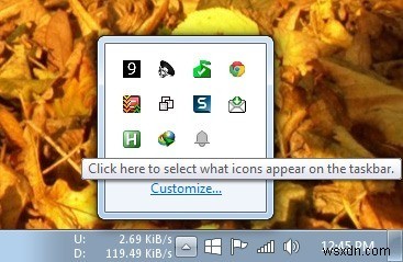 윈도우 작업표시줄에서  Windows 10 가져오기  아이콘 제거하는 방법