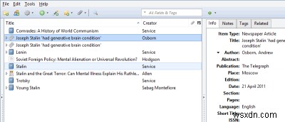Zotero – 탁월한 무료 참고문헌 관리 프로그램