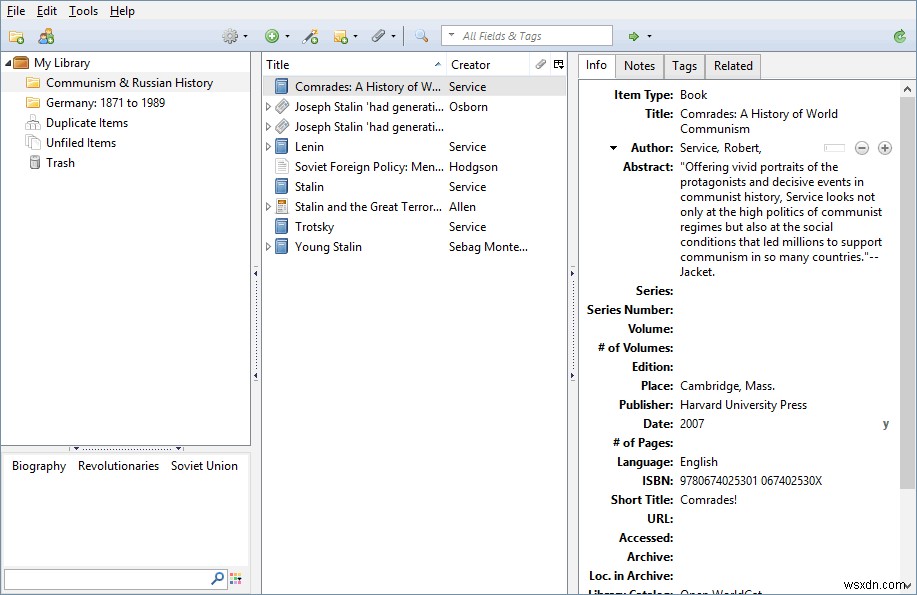 Zotero – 탁월한 무료 참고문헌 관리 프로그램