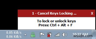 KeyFreeze – 화면은 그대로 둔 채 키보드와 마우스만 잠그는 초간단 무료 앱