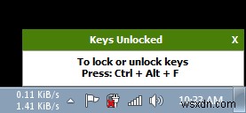 KeyFreeze – 화면은 그대로 둔 채 키보드와 마우스만 잠그는 초간단 무료 앱