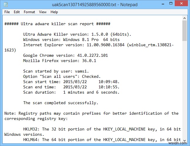 Ultra Adware Killer – 설치된 애드웨어를 손쉽게 제거하는 무료 유틸리티