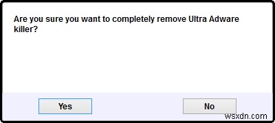 Ultra Adware Killer – 설치된 애드웨어를 손쉽게 제거하는 무료 유틸리티