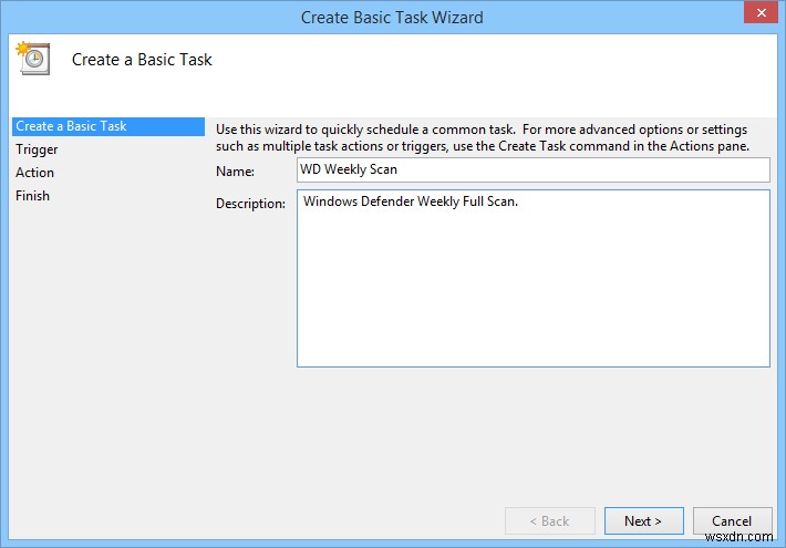 작업 스케줄러로 Windows Defender 전체 검사 자동 예약하기