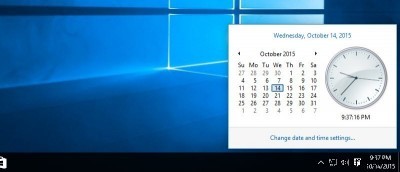 Windows 10에서 예전 클래식 시계로 되돌리는 방법
