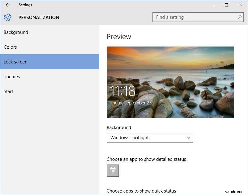 Windows 10 잠금 화면 사용자 지정 완벽 가이드
