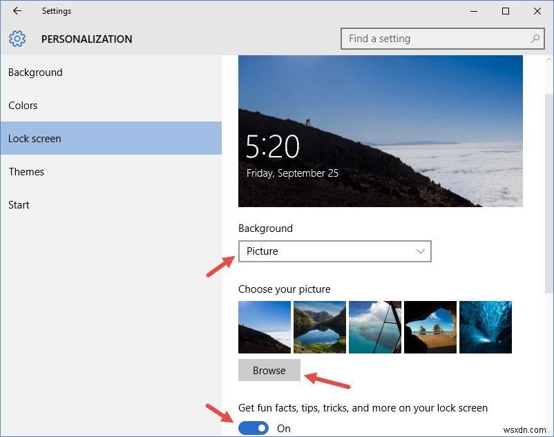Windows 10 잠금 화면 사용자 지정 완벽 가이드