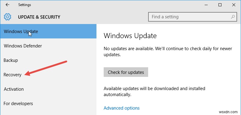 Windows 10에서 이전 버전(Windows 7/8/8.1)으로 다운그레이드하는 방법