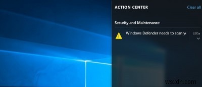 Windows 10에서 알림 센터(관리 센터) 비활성화하는 방법 2가지