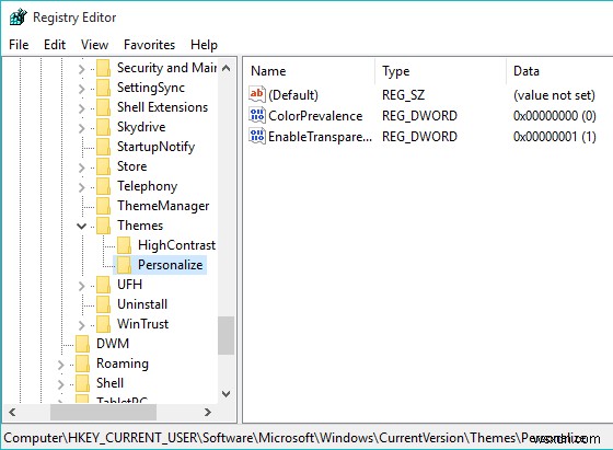 Windows 10 다크 모드 활성화 방법 – 레지스트리 편집 완벽 가이드