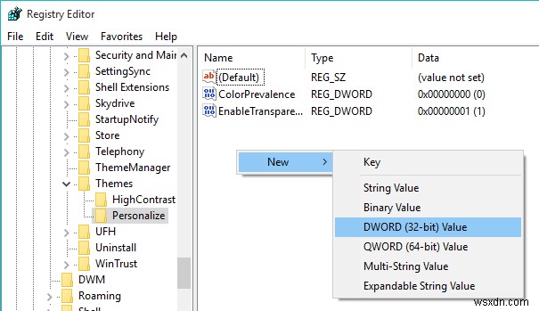 Windows 10 다크 모드 활성화 방법 – 레지스트리 편집 완벽 가이드