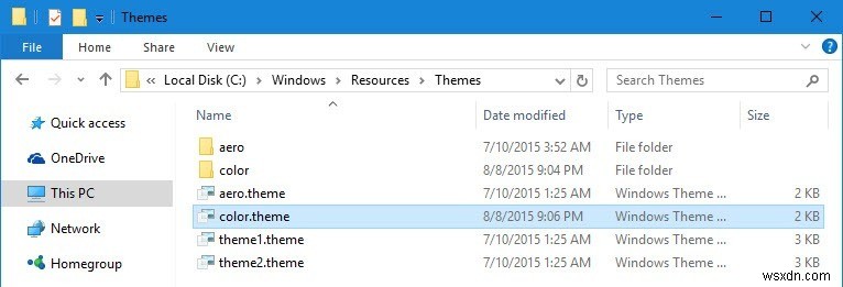 Windows 10에서 창 제목 표시줄 색상 변경하는 방법 (Aero 테마 활용)