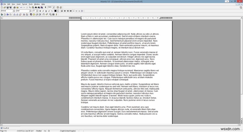 가볍고 빠른 Microsoft Word 무료 대안 프로그램 2가지 – Atlantis Nova & AbiWord