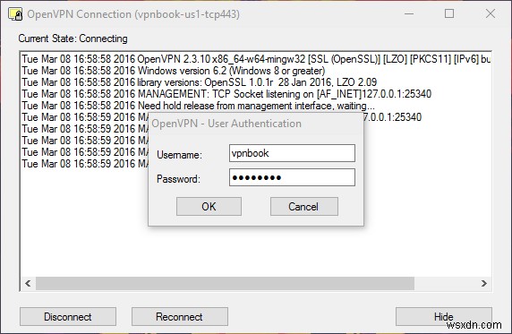 Windows에서 무료 VPN  VPNBook  설정하고 사용하는 방법