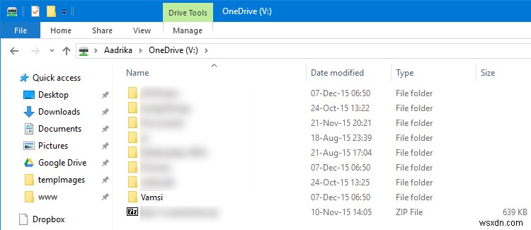 Windows 10에서 OneDrive를 네트워크 드라이브로 연결하는 방법