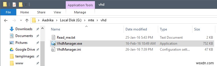Simple VHD Manager로 VHD 손쉽게 마운트하고 관리하는 방법