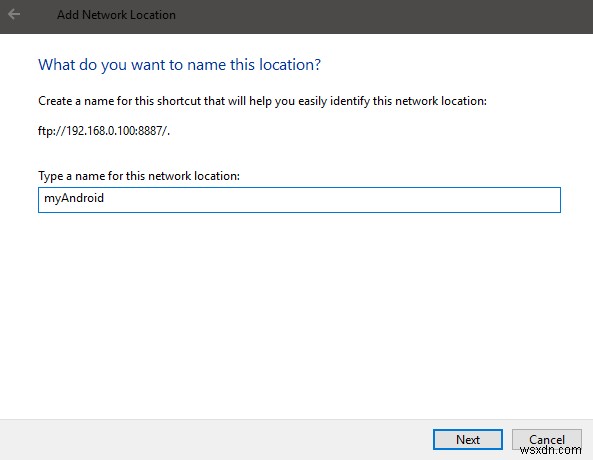 WiFi를 통해 Windows PC에서 안드로이드 파일에 접속하는 방법
