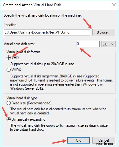 Windows에서 VHD(가상 하드 디스크) 만드는 방법 – 단계별 완벽 가이드