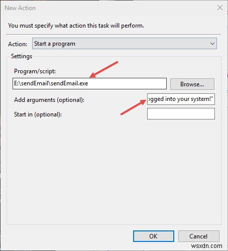 Windows 사용자 로그인 시 이메일 알림 자동으로 받는 방법