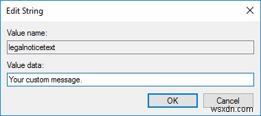 Windows 10 로그인 화면에 사용자 지정 메시지를 표시하는 방법