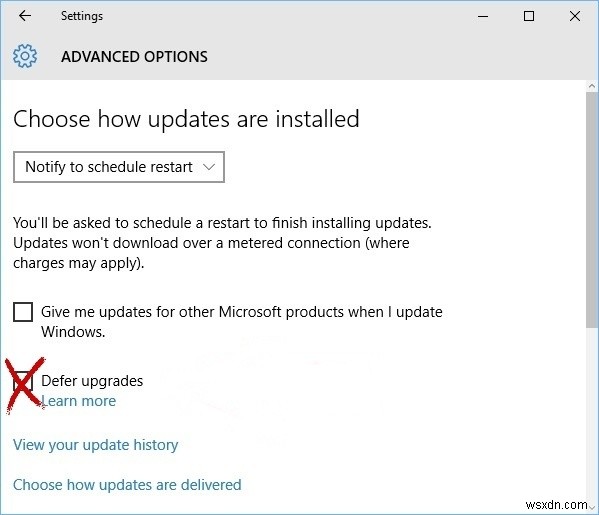 Windows 10에서 시스템 업그레이드를 지연시키는 방법 총정리