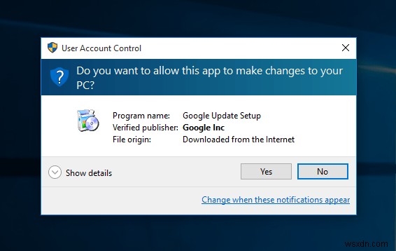 Windows에서 사용자 계정 컨트롤(UAC)을 비활성화하면 안 되는 이유