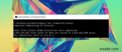 Windows 10 Compact OS 기능이란? 디스크 공간 절약을 위한 활성화 방법 총정리