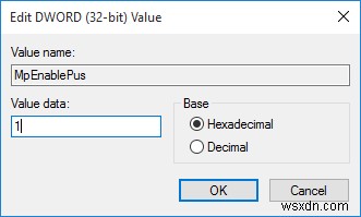 Windows Defender에서 잠재적 원치 않는 프로그램(PUA) 검사 활성화하는 방법