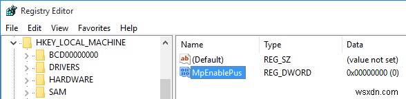 Windows Defender에서 잠재적 원치 않는 프로그램(PUA) 검사 활성화하는 방법