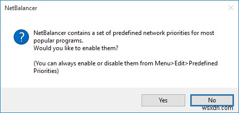 Windows 10에서 특정 애플리케이션의 대역폭 사용량을 제한하는 방법