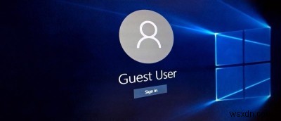 Windows 10에서 게스트 계정 만드는 방법 2가지 (설정 앱 & lusrmgr.msc)