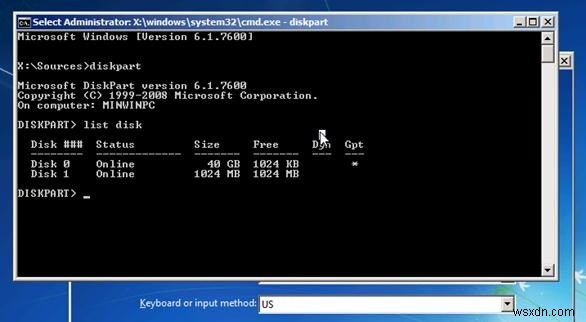 BIOS(UEFI 미지원) 시스템에서 GPT 디스크로 Windows 7/10 부팅하는 방법